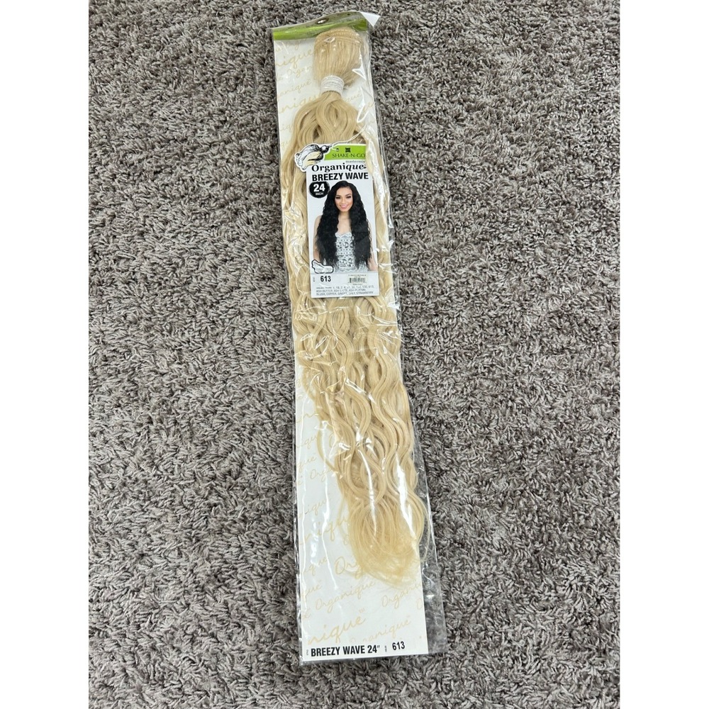 Shake-N-Go‎ Organique Breezy Wave 24 Inch Synthetic Hair Weft Blonde Color 613